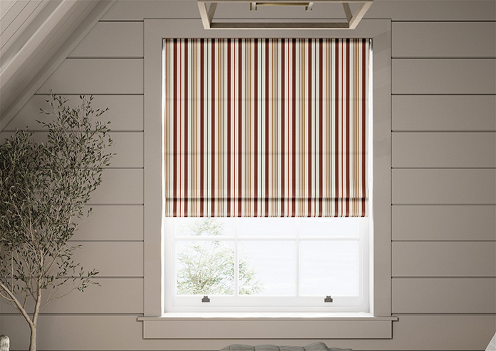The British Stripe Co. George, Teignbridge No.1 - Roman Blind - Image 3